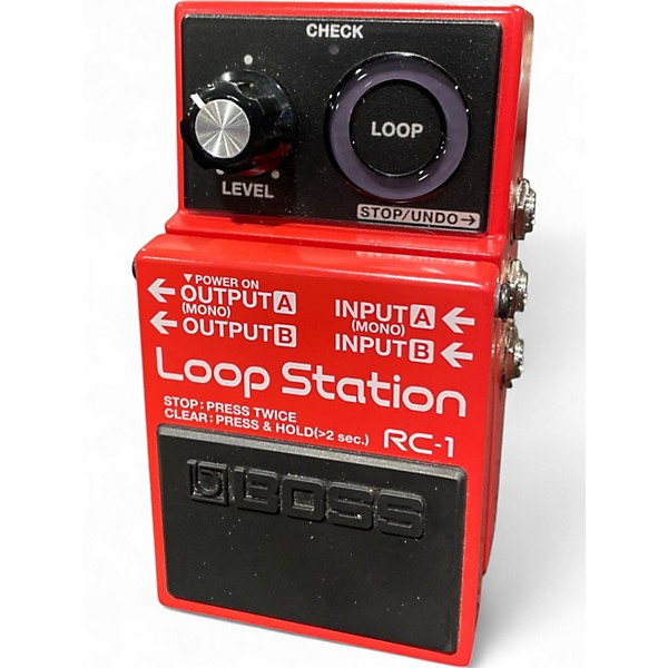 Used BOSS RC1 Loop Station Pedal