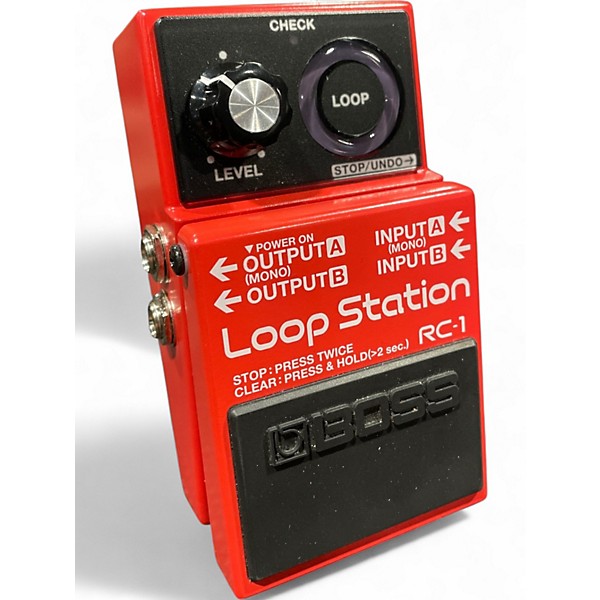 Used BOSS RC1 Loop Station Pedal