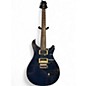 Used PRS SE Custom 24 Trans Blue Solid Body Electric Guitar thumbnail