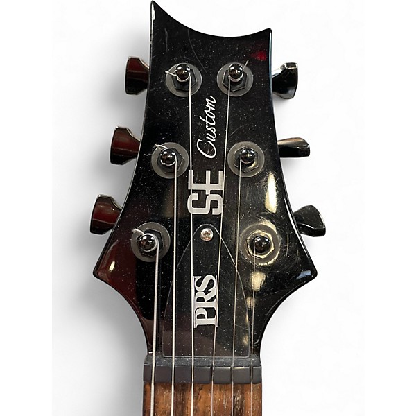 Used PRS SE Custom 24 Trans Blue Solid Body Electric Guitar