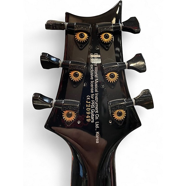 Used PRS SE Custom 24 Trans Blue Solid Body Electric Guitar