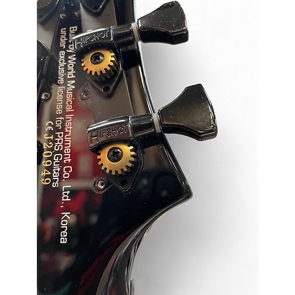 Used PRS SE Custom 24 Trans Blue Solid Body Electric Guitar