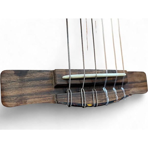 Used Fender GN45 Natural Classical Acoustic Electric Guitar