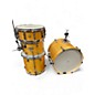 Used Yamaha 4 Piece Stage Custom Natural Drum Kit