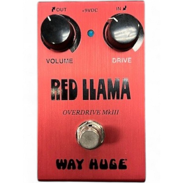 Used Way Huge Electronics Smalls Red Llama Overdrive Effect Pedal