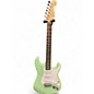 Used Squier Stratocaster  Green Solid Body Electric Guitar thumbnail