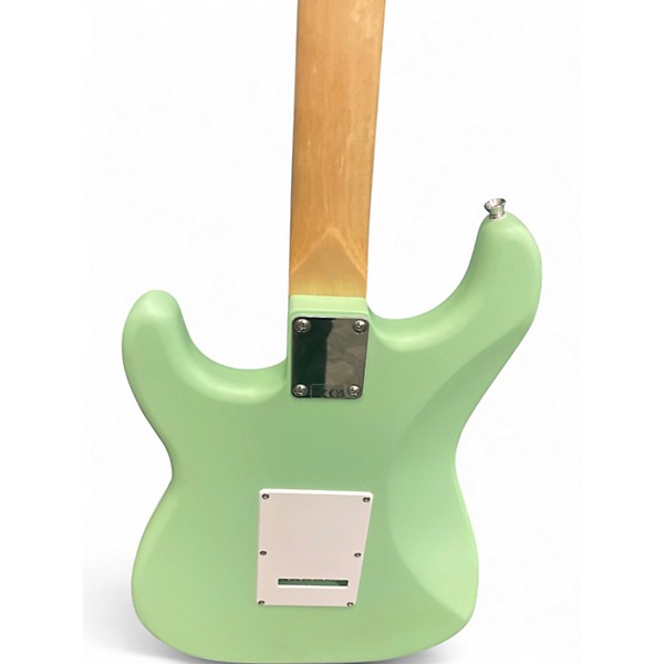 Used Squier Stratocaster  Green Solid Body Electric Guitar