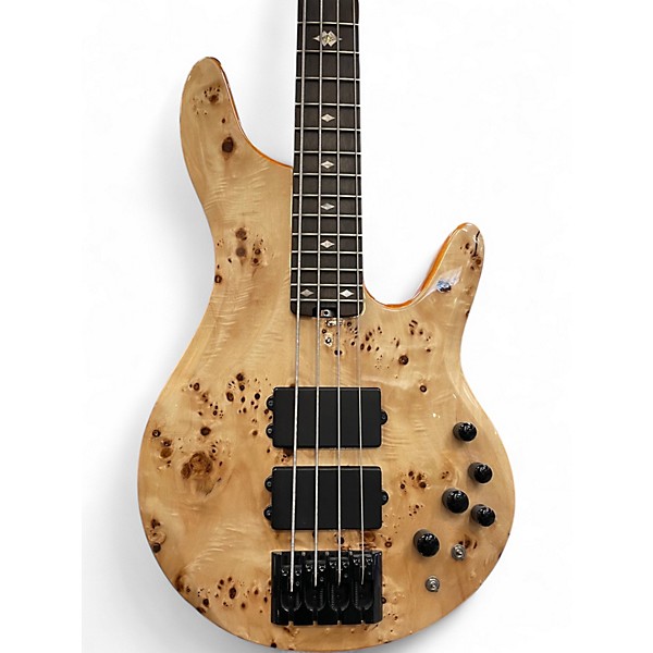 Used Michael Kelly Pinnacle 4 Natural Poplar Electric Bass Guitar
