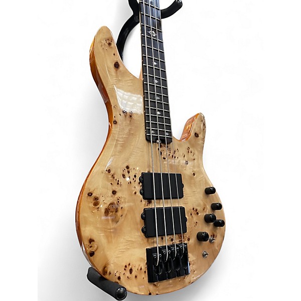 Used Michael Kelly Pinnacle 4 Natural Poplar Electric Bass Guitar