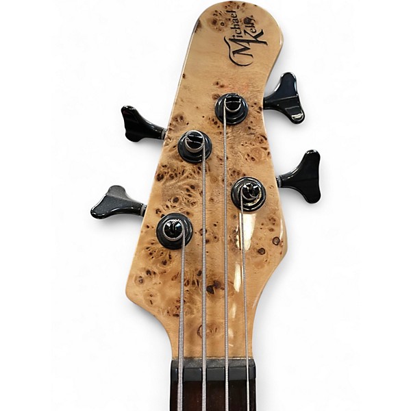 Used Michael Kelly Pinnacle 4 Natural Poplar Electric Bass Guitar