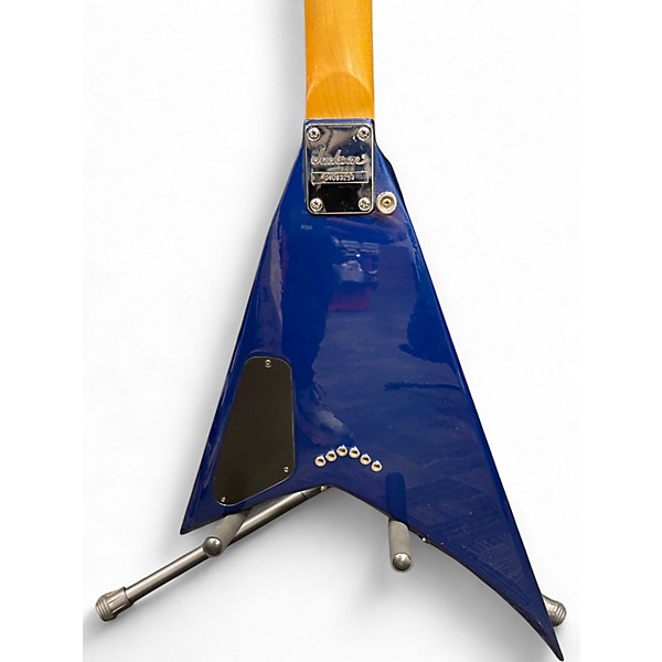 Used Jackson JS30KV King V Blue Solid Body Electric Guitar