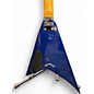 Used Jackson JS30KV King V Blue Solid Body Electric Guitar