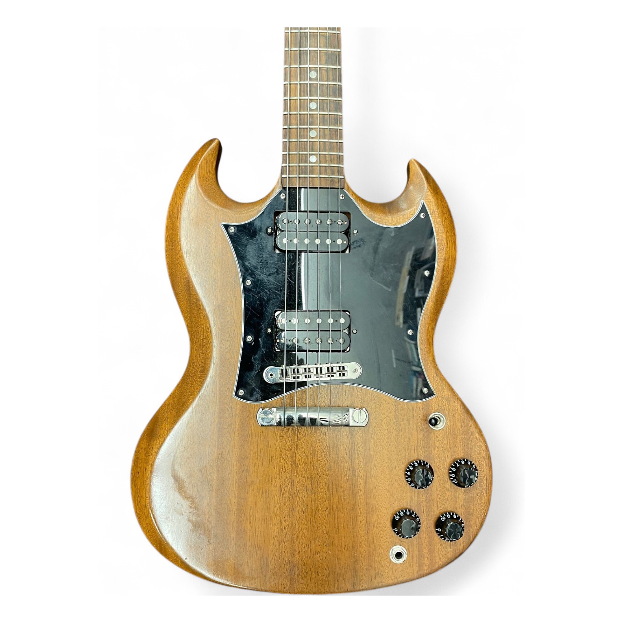 Used Gibson 1950S Tribute SG Walnut Solid Body Electric Guitar
