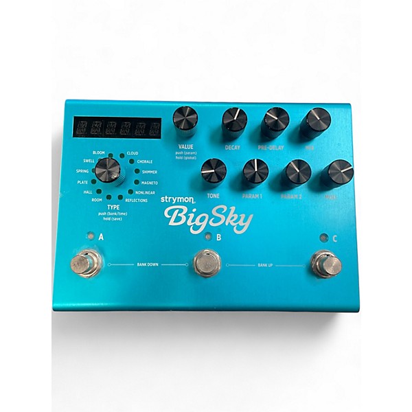 Used Strymon Bigsky Reverb Effect Pedal
