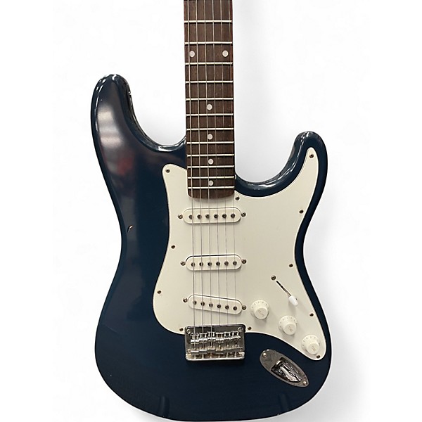 Used Squier Bullet Stratocaster NAVY BLUE Solid Body Electric Guitar