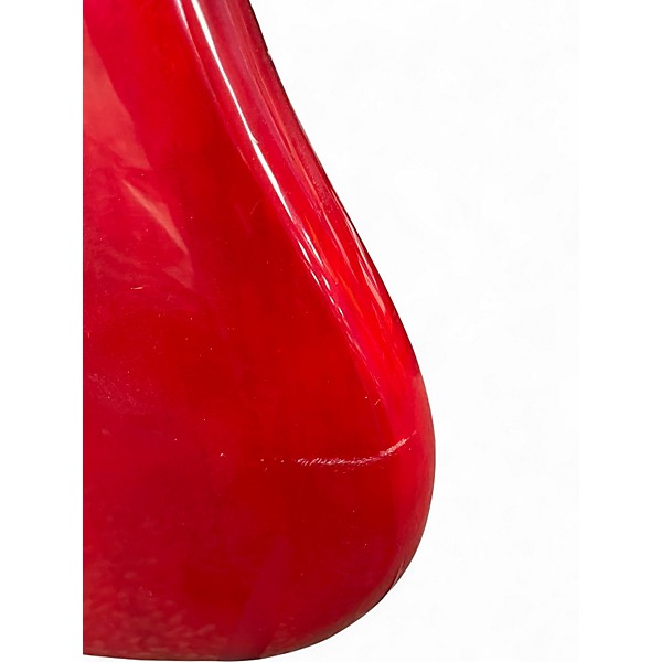 Used 2001 Spector NS2000 5DB Trans Red Electric Bass Guitar