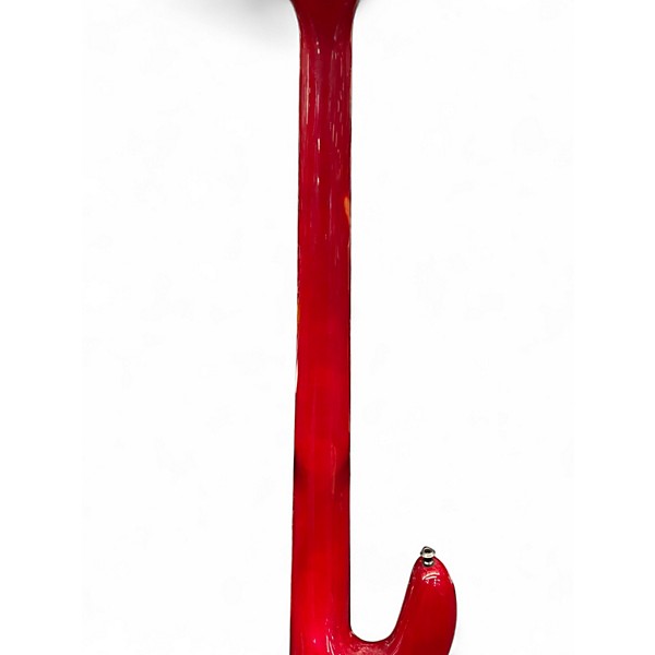 Used 2001 Spector NS2000 5DB Trans Red Electric Bass Guitar