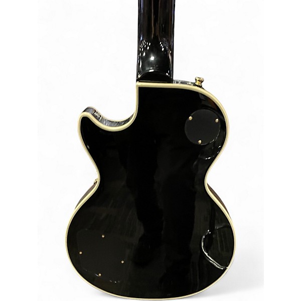 Used Epiphone Les Paul Custom Black Solid Body Electric Guitar