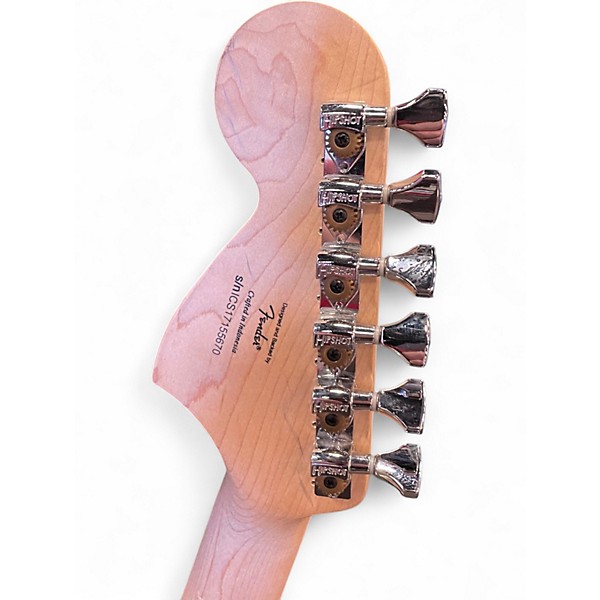 Used Squier Bullet Mustang HH Green Solid Body Electric Guitar