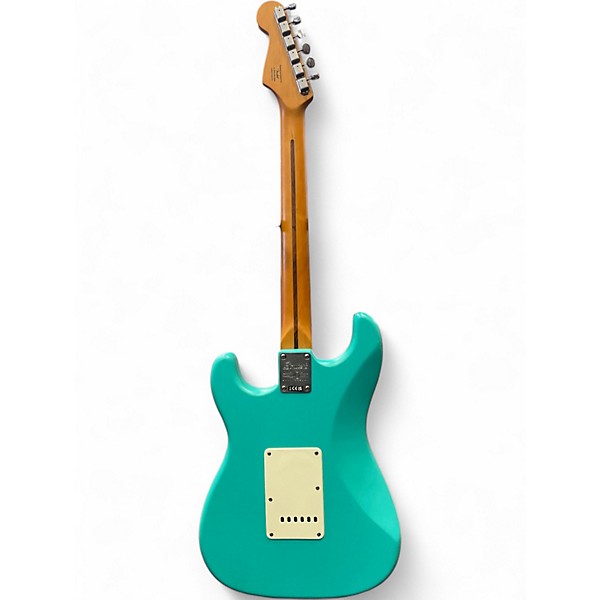Used Squier 40TH ANNIVERSARY STRATOCASTER Seafoam Green Solid Body Electric Guitar
