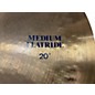 Used Paiste 20in Formula 602 Blue Label Medium Flat Ride Cymbal