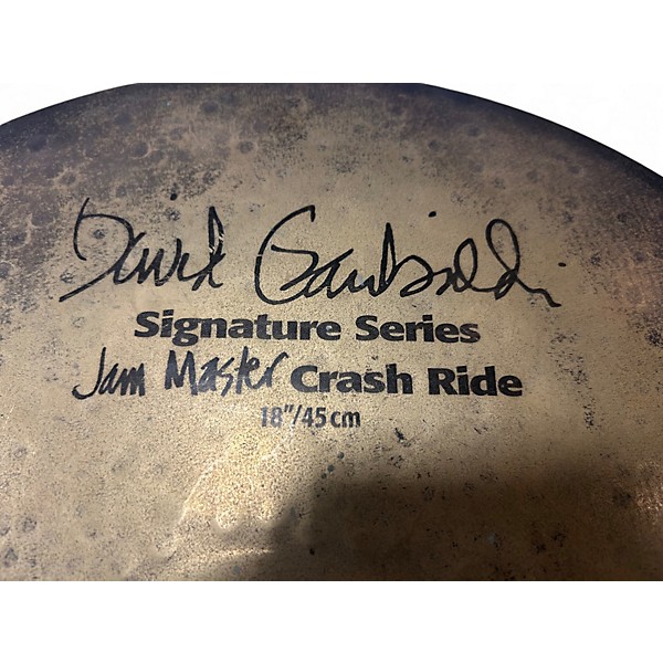Used SABIAN 18in Dave Garibaldi Jam Master Crash Ride Cymbal