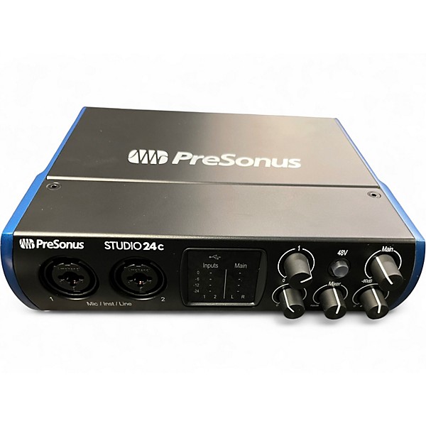 Used PreSonus STUDIO 24C Audio Interface
