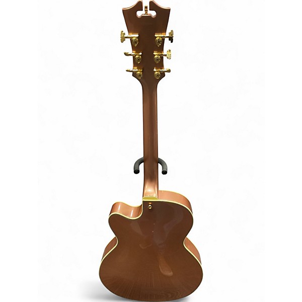 Used D'Angelico DELUXE DLX 175 ROSE GOLD Hollow Body Electric Guitar