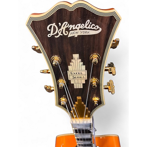 Used D'Angelico EXCEL EXL-1 THROWBACK Natural Hollow Body Electric Guitar