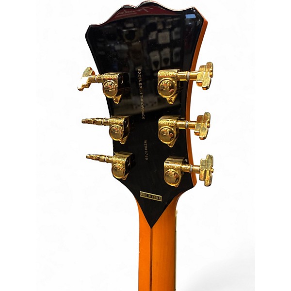 Used D'Angelico EXCEL EXL-1 THROWBACK Natural Hollow Body Electric Guitar