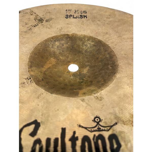 Used Soultone 10in Soultone Gospel Series Splash Brilliant Cymbal