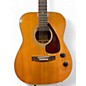 Used 1970s Yamaha FG-160E Natural Acoustic Electric Guitar