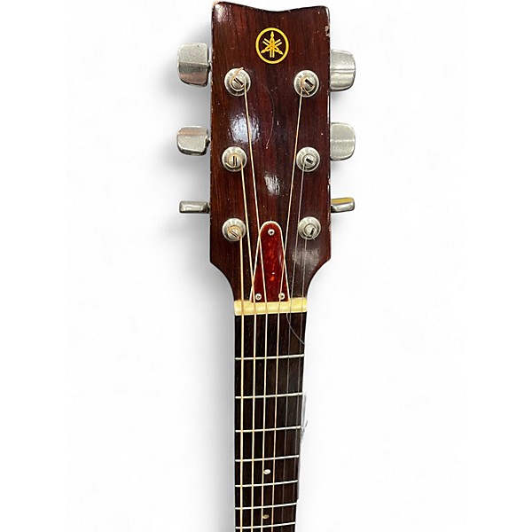 Used 1970s Yamaha FG-160E Natural Acoustic Electric Guitar