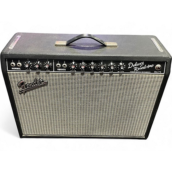 Used Fender Deluxe Reverb 22W 1x12 Tube Guitar Combo Amp