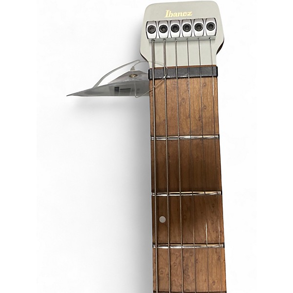 Used Ibanez Ichika Signature ICHI10 Vintage White Matte Solid Body Electric Guitar