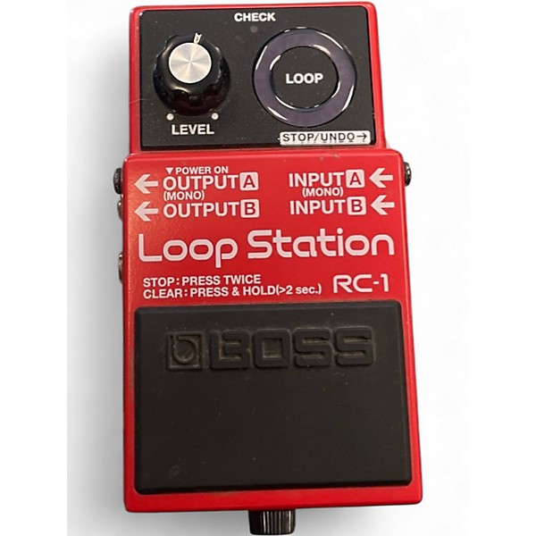 Used BOSS RC1 Loop Station Pedal