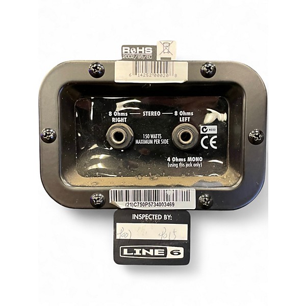 Used Line 6 Spider 412 4x12 Slant Guitar Cabinet