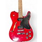 Used Fender JA90 Jim Adkins Thinline Telecaster Red Hollow Body Electric Guitar