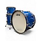 Used Ludwig 3 Piece Classic Maple Pro Blue Sparkle Drum Kit