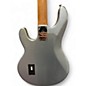 Used Sterling by Music Man Sting Ray 34 Fire mist silver  Electric Bass Guitar