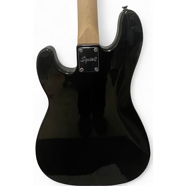 Used Squier Precision Bass Black Electric Bass Guitar