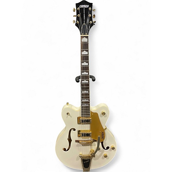 Used Gretsch Guitars G5422T Electromatic Snow Crest White Hollow Body Electric Guitar