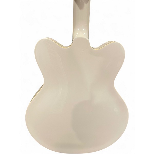 Used Gretsch Guitars G5422T Electromatic Snow Crest White Hollow Body Electric Guitar