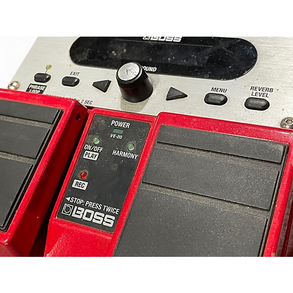 Used BOSS VE20 Vocal Performer Vocal Processor