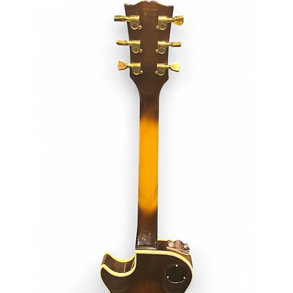 Vintage 1976 Gibson 76 LP Custom Tobacco Burst Solid Body Electric Guitar