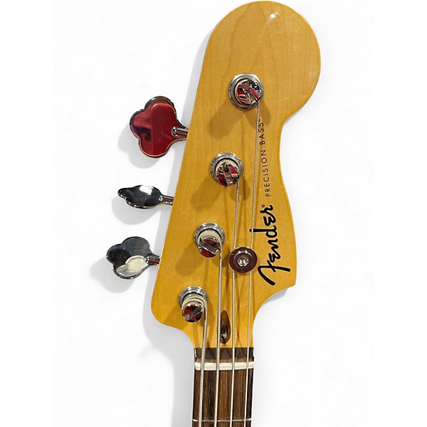 Used Fender Standard Precision Bass BLACK Electric Bass Guitar