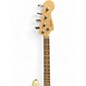 Used Squier Precision Bass Olympic White Electric Bass Guitar