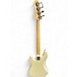Used Squier Precision Bass Olympic White Electric Bass Guitar