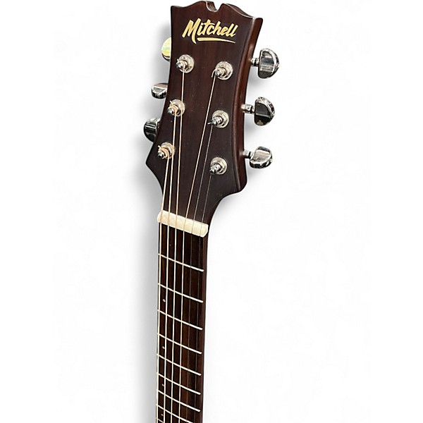 Used Mitchell T333E-BST Natural Acoustic Electric Guitar