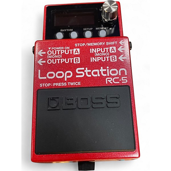 Used BOSS RC5 LOOP STATION Pedal